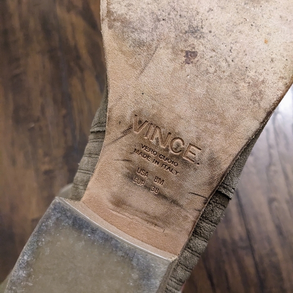 VINCE Haider Suede Ankle Bootie - Flint - Picture 11 of 11